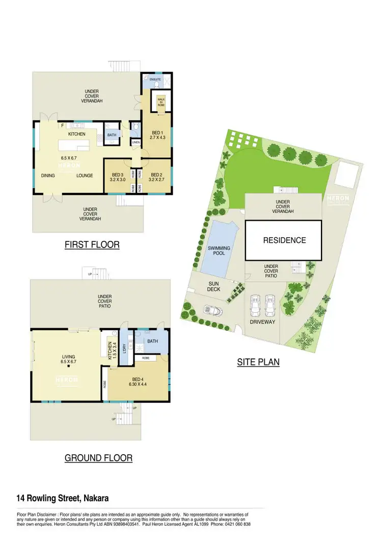 Floorplan of Homely house listing, 14 Rowling Street, Nakara NT 810