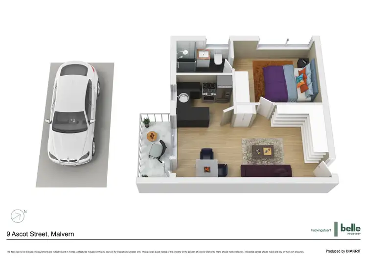 Floorplan of Homely unit listing, 5/9 Ascot Street, Malvern VIC 3144