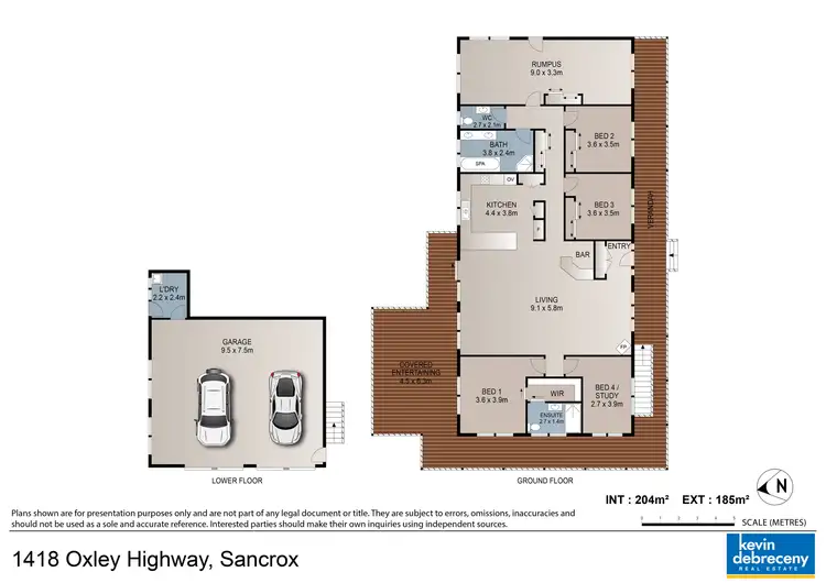 Floorplan of Homely rural property listing, 1418 Oxley Highway, Sancrox NSW 2446