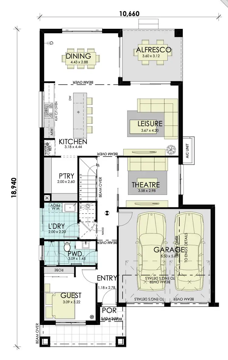 Floorplan of Homely house listing, 53 McClymont Drive, Catherine Field NSW 2557