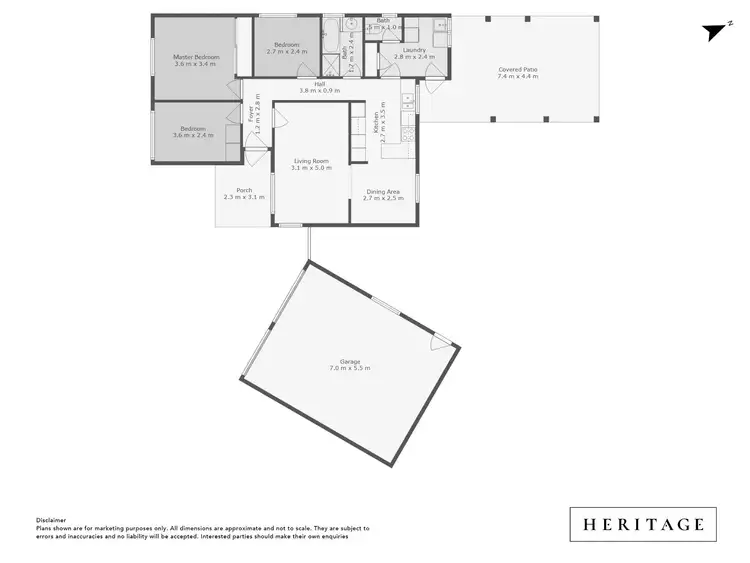 Floorplan of Homely house listing, 3 Tyaran Close, Buff Point NSW 2262