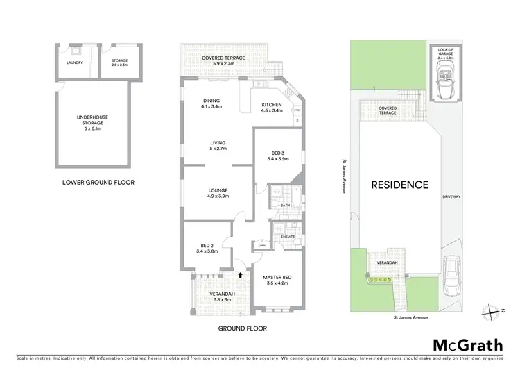 Floorplan of Homely house listing, 15 St James Avenue, Earlwood NSW 2206