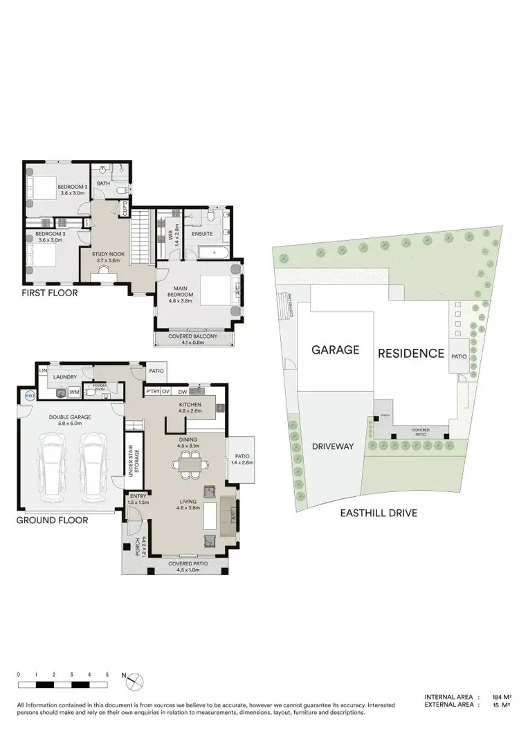 Floorplan of Homely unit listing, 116 Easthill Drive, Robina QLD 4226