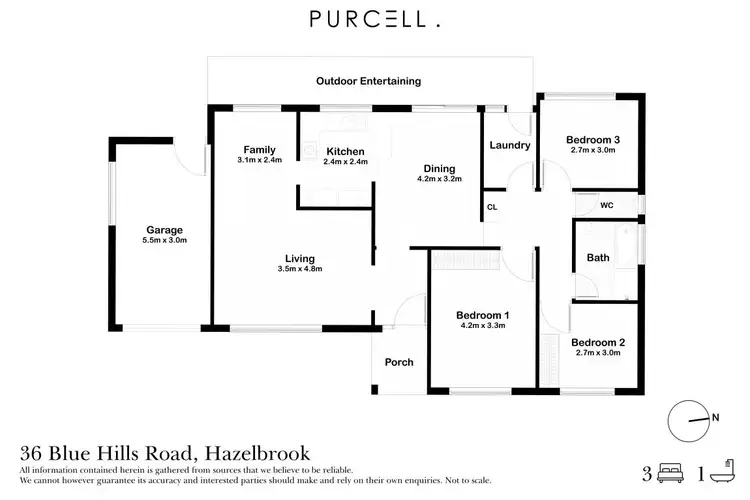 Floorplan of Homely house listing, 36 Blue Hills Road, Hazelbrook NSW 2779