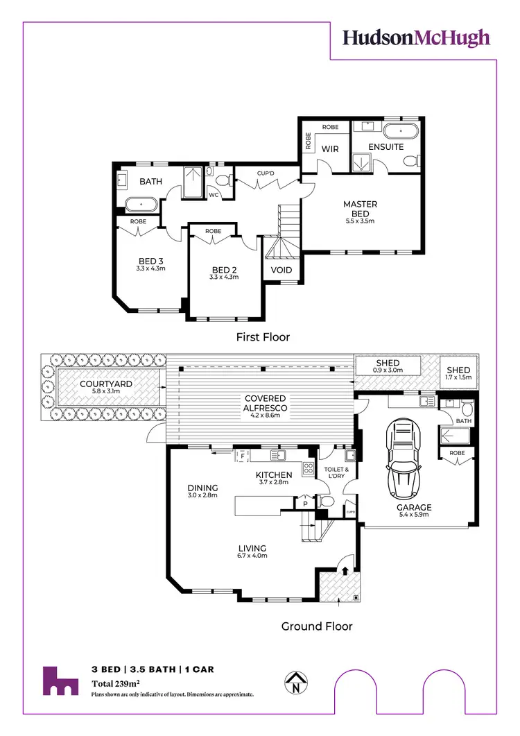 Floorplan of Homely townhouse listing, 5/22 Grandview Street, Parramatta NSW 2150