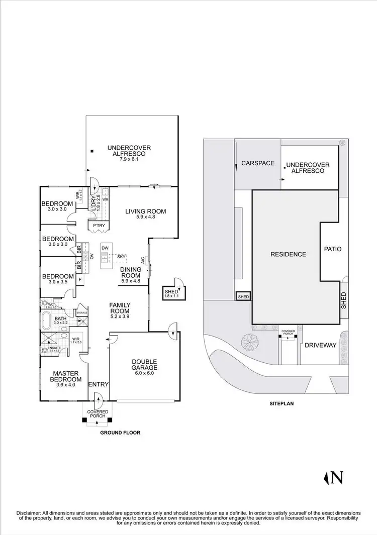 Floorplan of Homely house listing, 37 Dobell Crescent, Caroline Springs VIC 3023