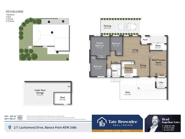 Floorplan of Homely unit listing, 2/1 Lochlomond Drive, Banora Point NSW 2486