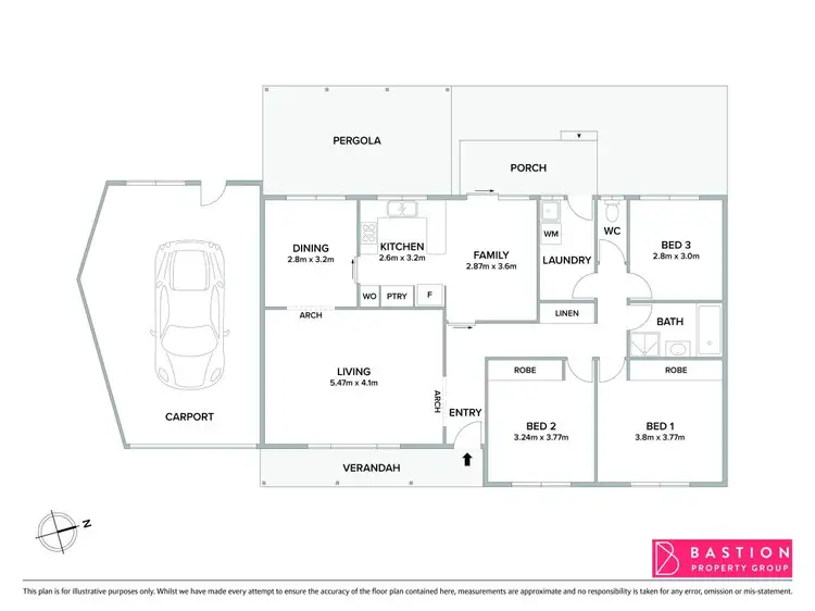 Floorplan of Homely house listing, 32 Lansell Circuit, Wanniassa ACT 2903