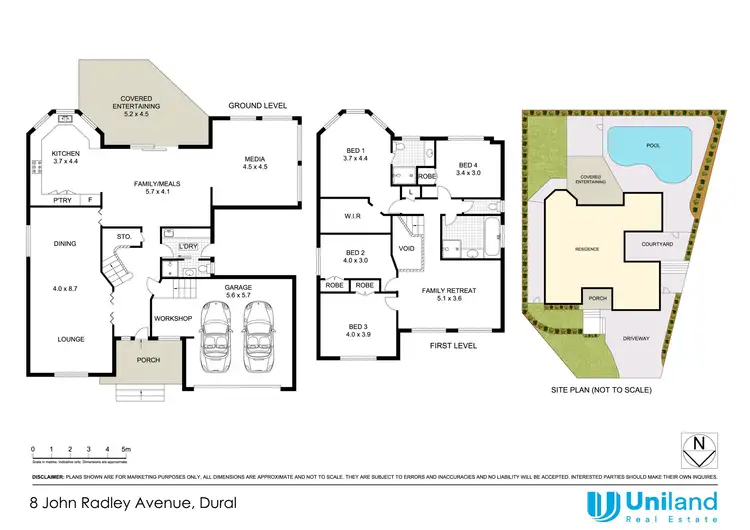 Floorplan of Homely house listing, 8 John Radley Avenue, Dural NSW 2158