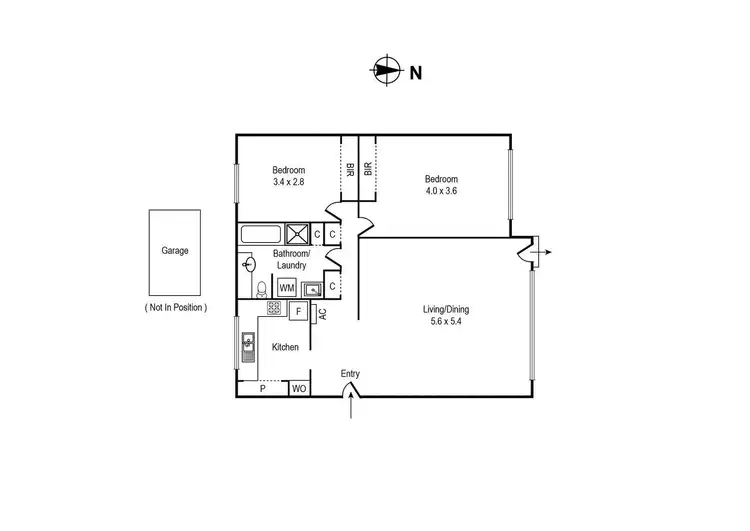 Floorplan of Homely apartment listing, 2/39 Reserve Road, Beaumaris VIC 3193