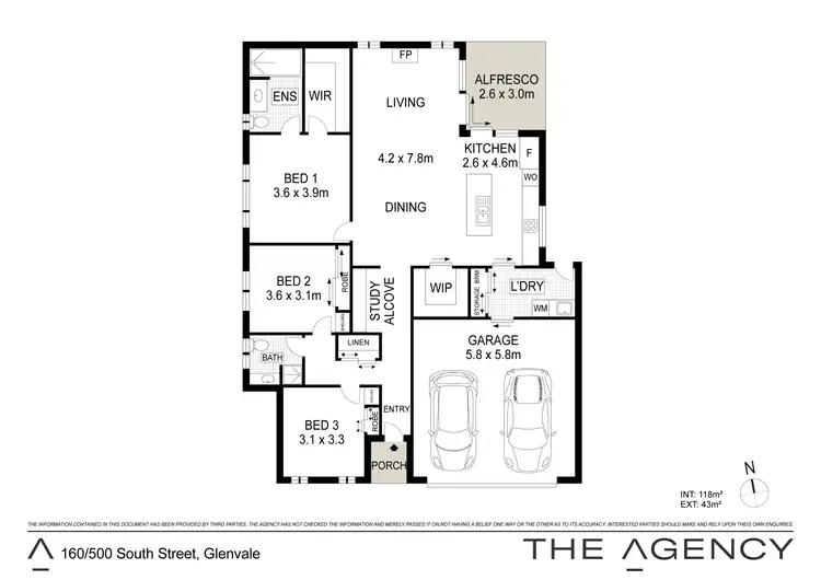 Floorplan of Homely retirement listing, 160/500 South Street, Glenvale QLD 4350