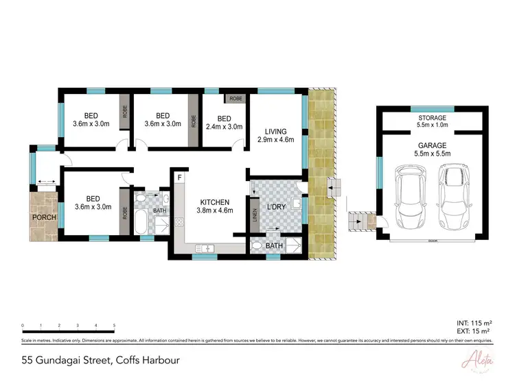 Floorplan of Homely house listing, 55 Gundagai Street, Coffs Harbour NSW 2450