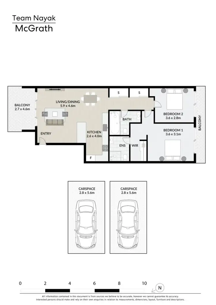 Floorplan of Homely unit listing, 3/7-9 Short Street, Wentworthville NSW 2145