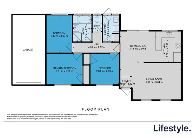 Floorplan of Homely villa listing, 15/17 Gleneon Drive, Forster NSW 2428