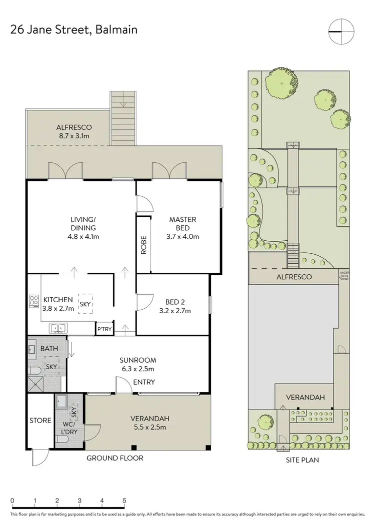 Floorplan of Homely house listing, 26 Jane Street, Balmain NSW 2041