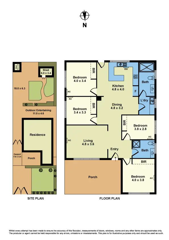 Floorplan of Homely house listing, 37 Arnold Street, Sunshine West VIC 3020