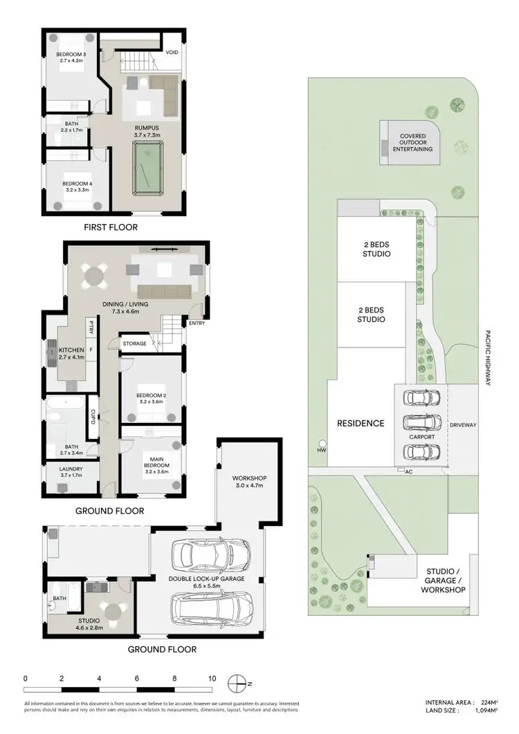 Floorplan of Homely house listing, 536 Pacific Highway, Mount Colah NSW 2079