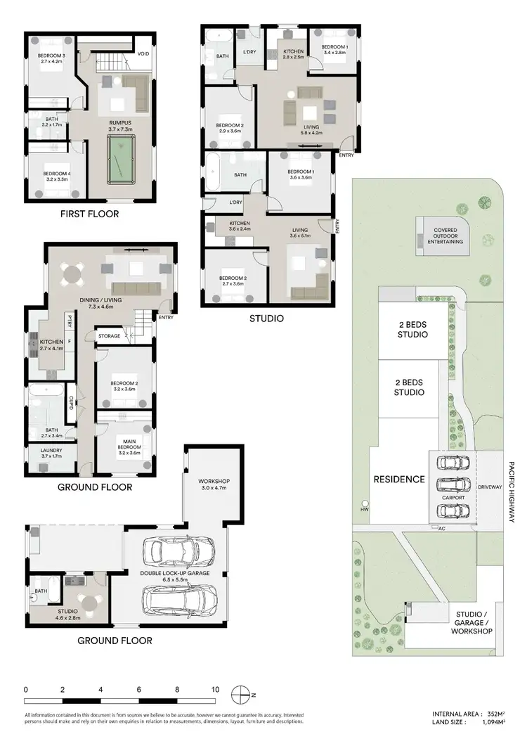 Floorplan of Homely house listing, 536 Pacific Highway, Mount Colah NSW 2079