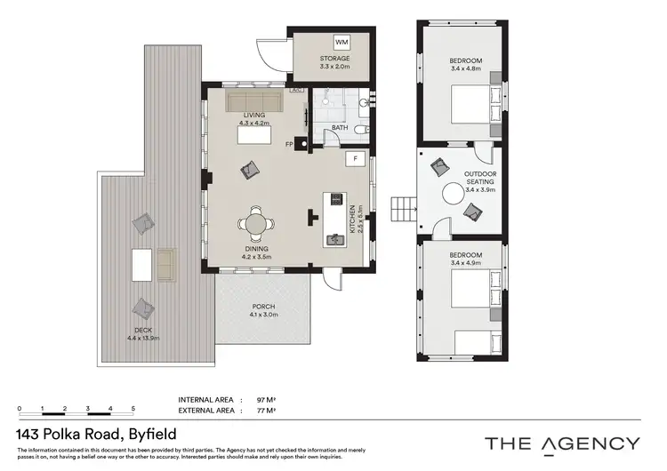 Floorplan of Homely rural property listing, 143 Polka Road, Byfield QLD 4703