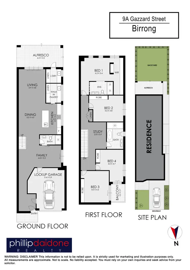 Floorplan of Homely house listing, 9a Gazzard Street, Birrong NSW 2143