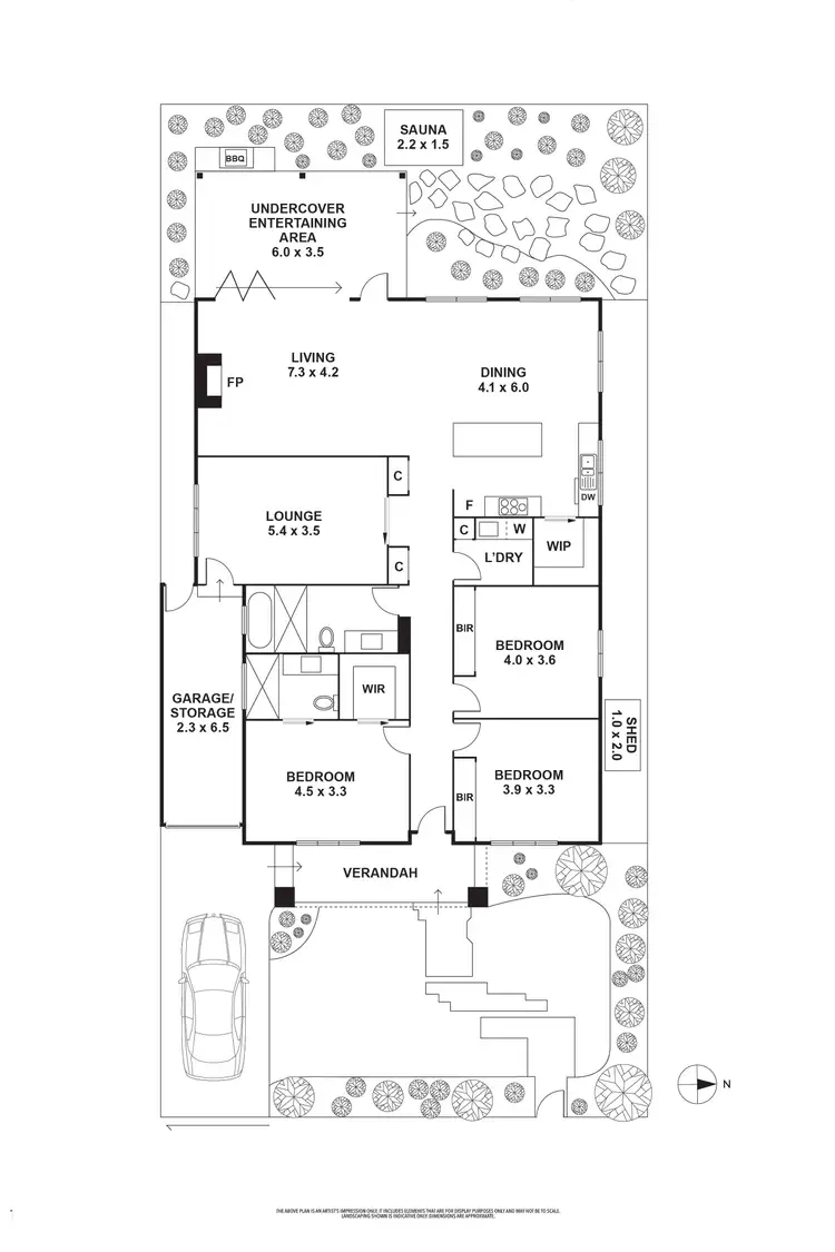Floorplan of Homely house listing, 9 Alphington Street, Northcote VIC 3070