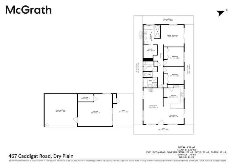 Floorplan of Homely rural property listing, 467 Caddigat Road, Cooma NSW 2630