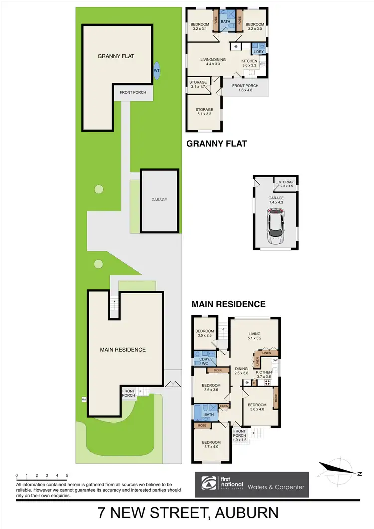 Floorplan of Homely house listing, 7 New Street, Auburn NSW 2144