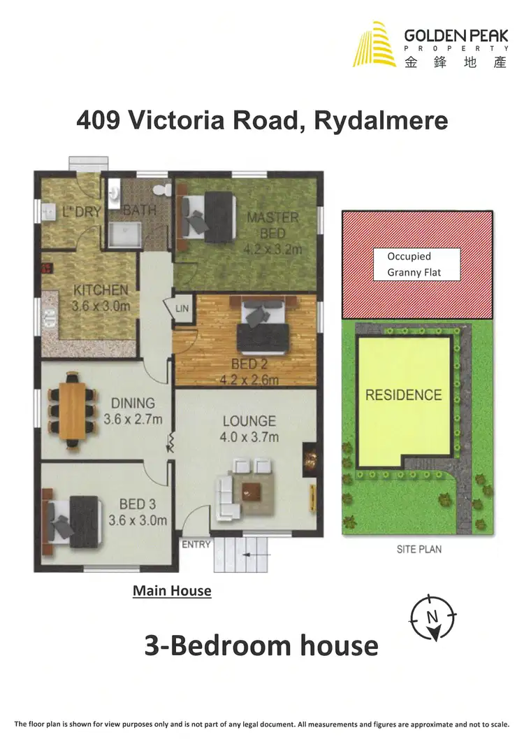 Floorplan of Homely house listing, 409 Victoria Road, Rydalmere NSW 2116