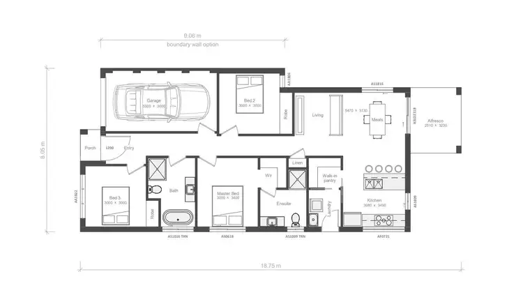 Floorplan of Homely house listing, Lot 6 Myrtle Creek Avenue, Tahmoor NSW 2573