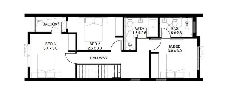 Floorplan of Homely house listing, Address available on request
