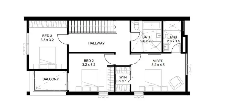 Floorplan of Homely house listing, Address available on request