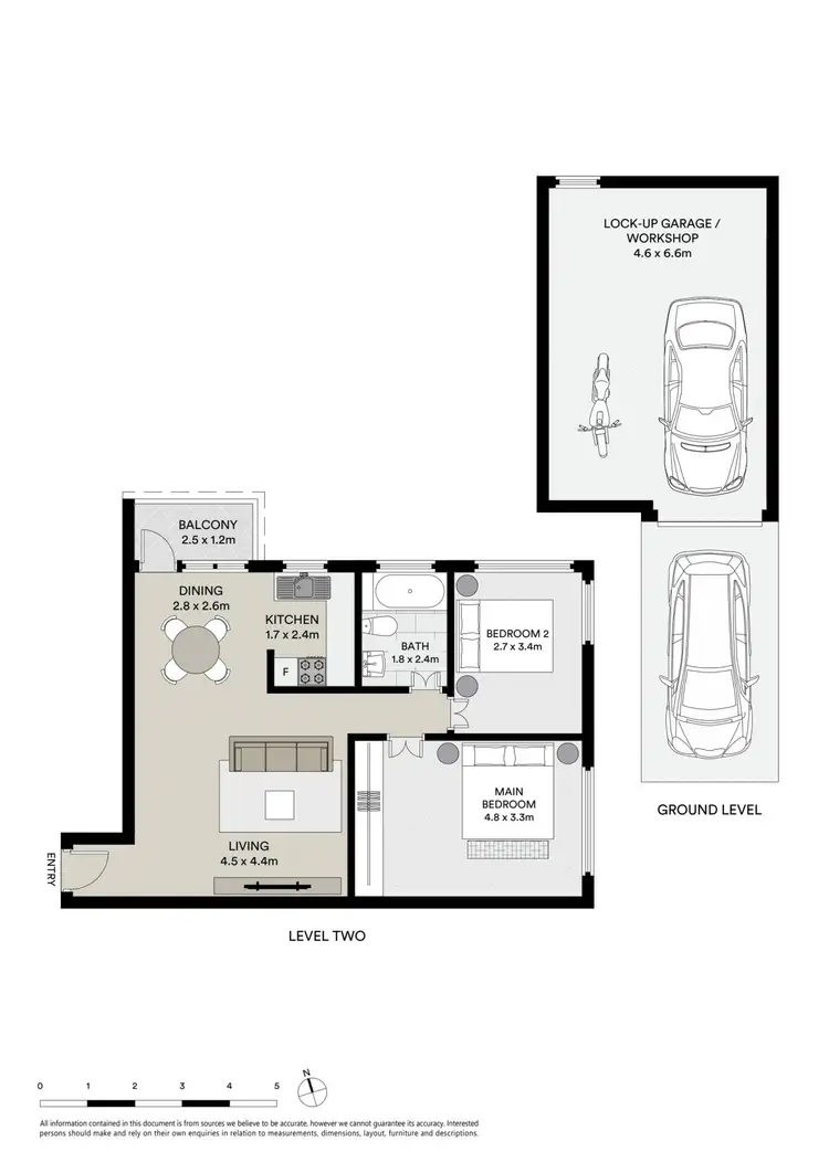 Floorplan of Homely unit listing, 7/28 Rockdale Street, Rockdale NSW 2216