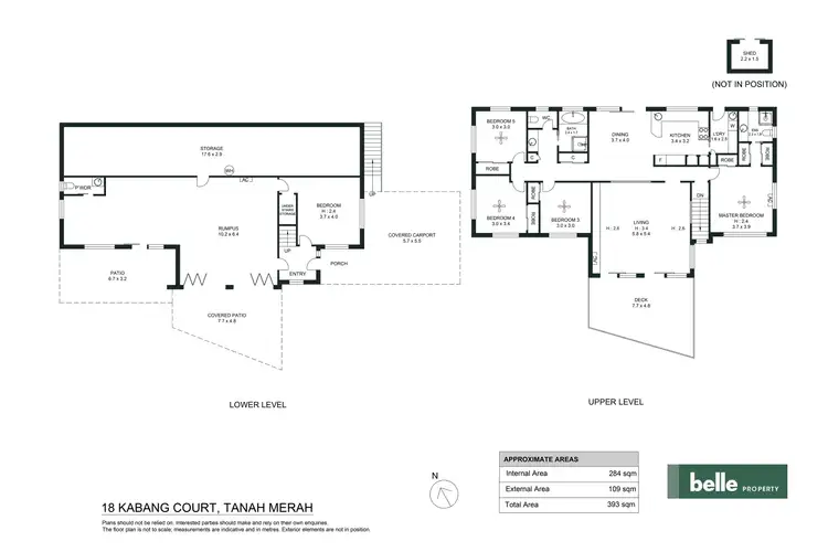 Floorplan of Homely house listing, 18 Kabang Court, Tanah Merah QLD 4128