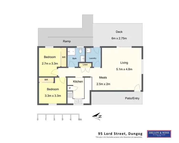 Floorplan of Homely house listing, 95 Lord Street, Dungog NSW 2420