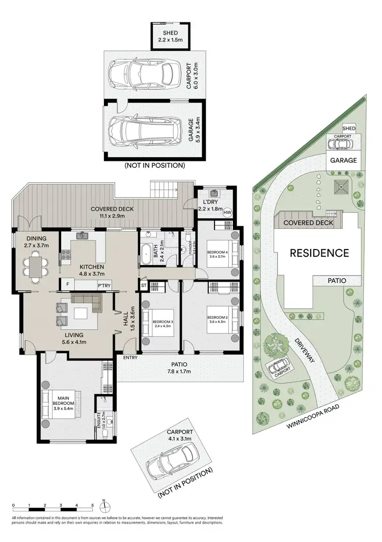 Floorplan of Homely house listing, 12 Winnicoopa Road, Blaxland NSW 2774