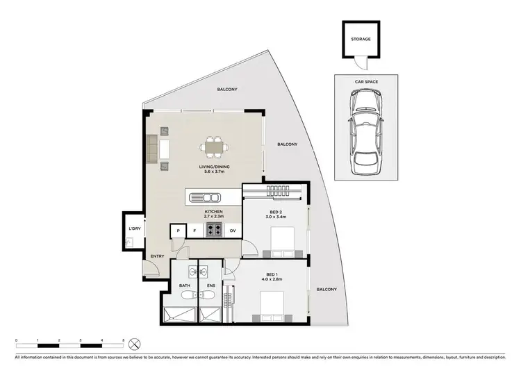 Floorplan of Homely apartment listing, 1303/23 Hassall Street, Parramatta NSW 2150