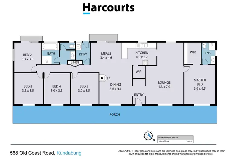 Floorplan of Homely rural property listing, 568 Old Coast Road, Kundabung NSW 2441