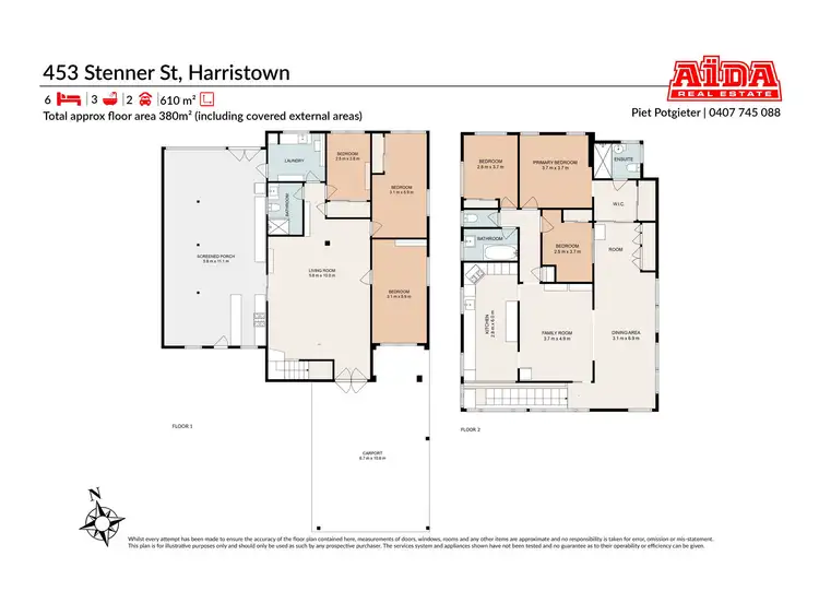 Floorplan of Homely house listing, 453 Stenner Street, Harristown QLD 4350