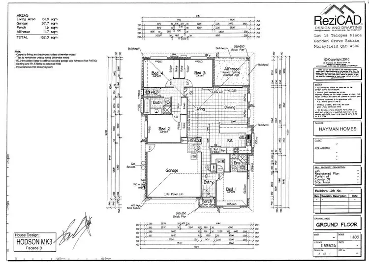 Floorplan of Homely house listing, 30 Telopea Place, Morayfield QLD 4506