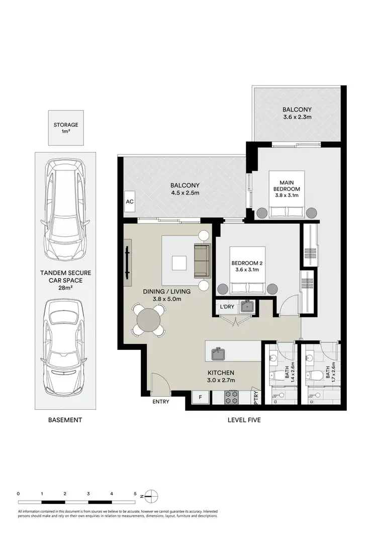 Floorplan of Homely unit listing, 502/77 Edward Street, Carlton NSW 2218