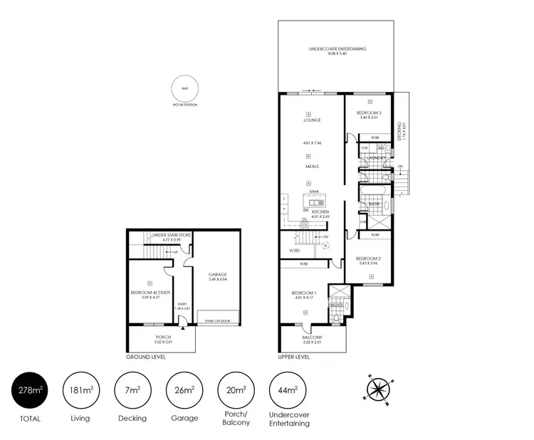 Floorplan of Homely house listing, 96A Onkaparinga Valley Road, Woodside SA 5244