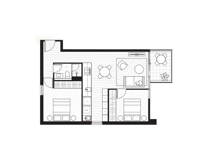Floorplan of Homely apartment listing, 1508/29 Angas Street, Adelaide SA 5000