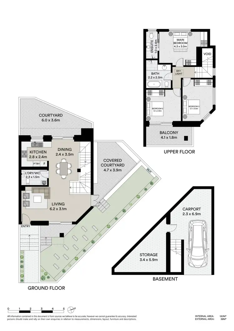 Floorplan of Homely townhouse listing, 7/174-178 President Avenue, Brighton-Le-Sands NSW 2216