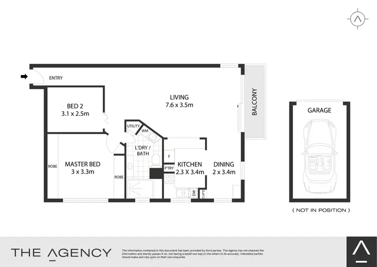 Floorplan of Homely apartment listing, 1/132 Bower Street, Manly NSW 2095