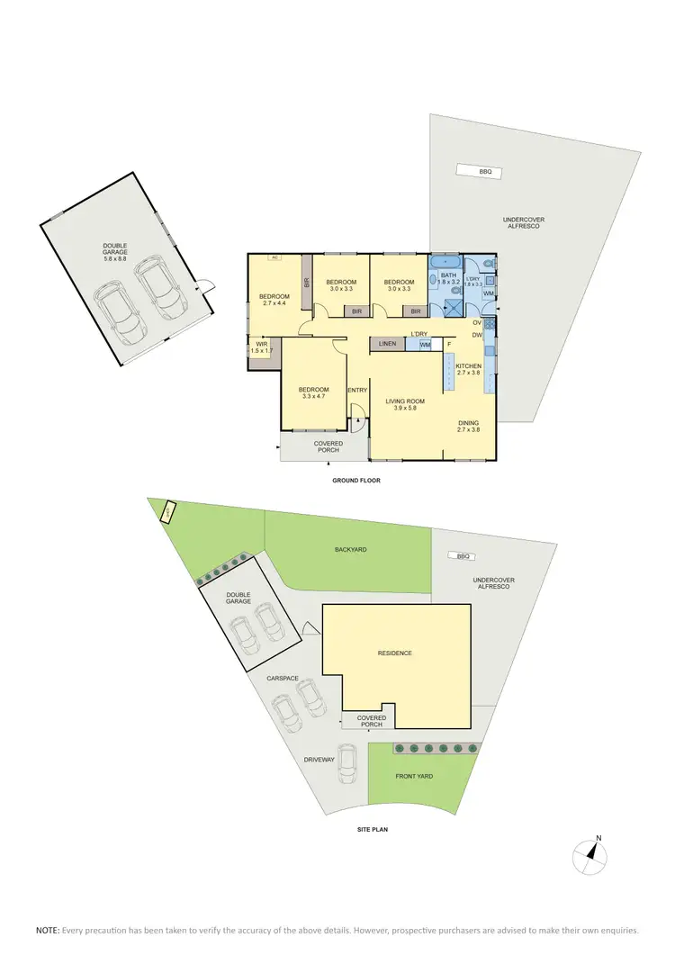 Floorplan of Homely house listing, 8 Finchley Place, Kealba VIC 3021