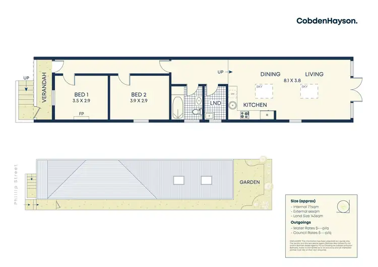 Floorplan of Homely house listing, 76 Phillip Street, Birchgrove NSW 2041
