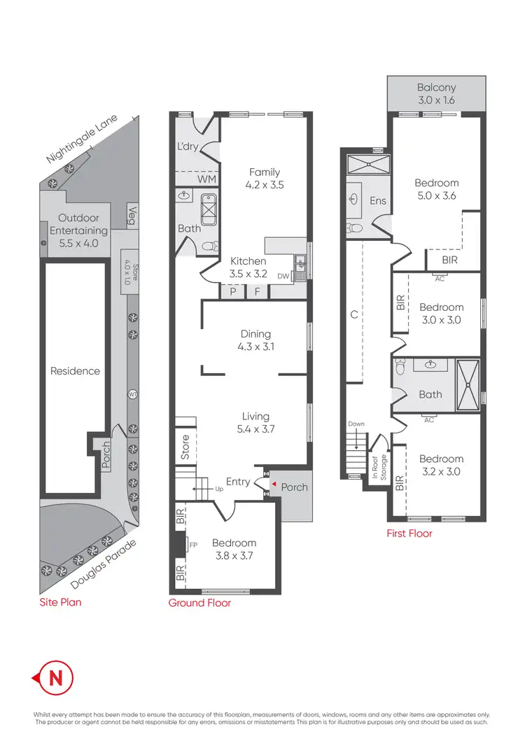 Floorplan of Homely house listing, 132 Douglas Parade, Williamstown VIC 3016