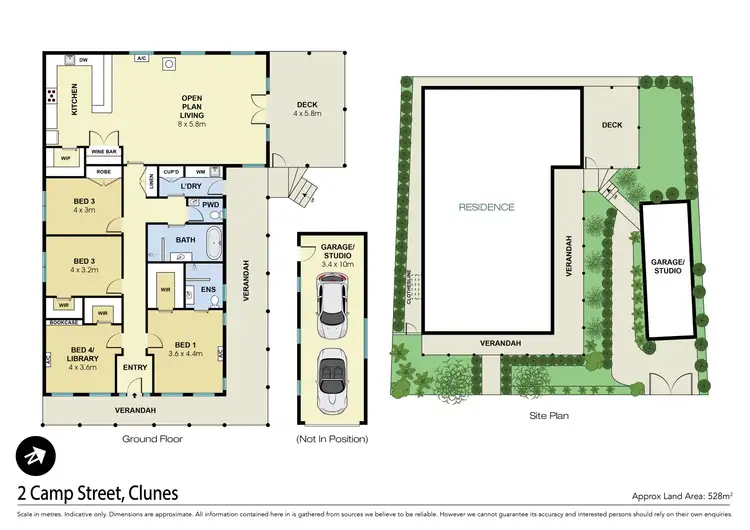 Floorplan of Homely house listing, 2 Camp Street, Clunes VIC 3370