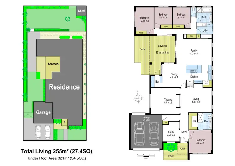 Floorplan of Homely house listing, 154 Twin Ranges Drive, Warragul VIC 3820