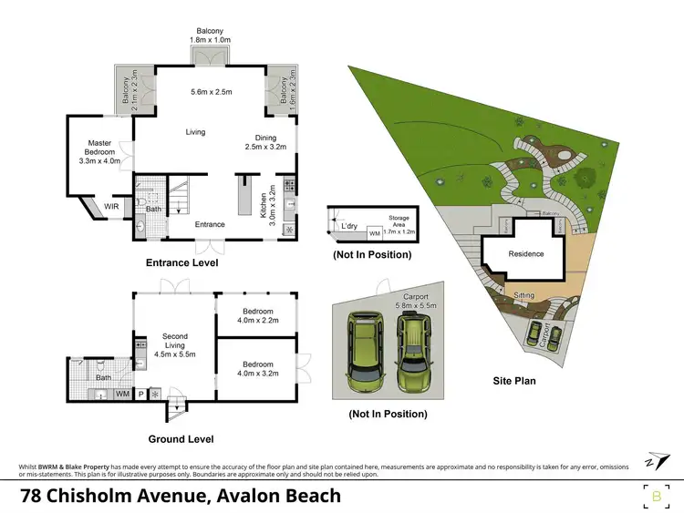Floorplan of Homely house listing, 78 Chisholm Avenue, Avalon Beach NSW 2107